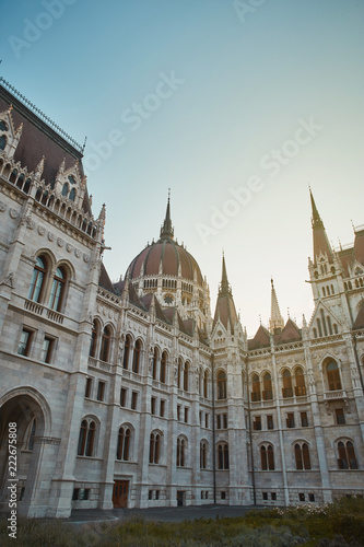 hungarian parliament in budapest © AlexGo