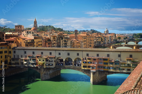Ponte veccio bridge in Florence 