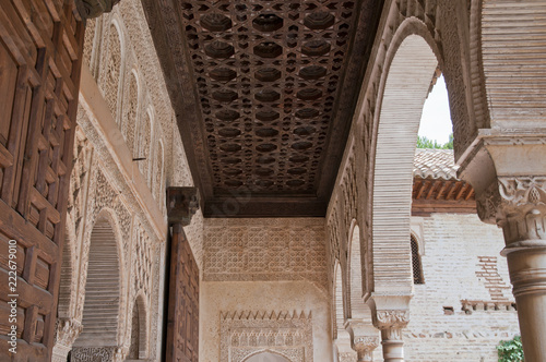 Palacio de Generalife, Alhambra, Granada, Andalusien, Spanien