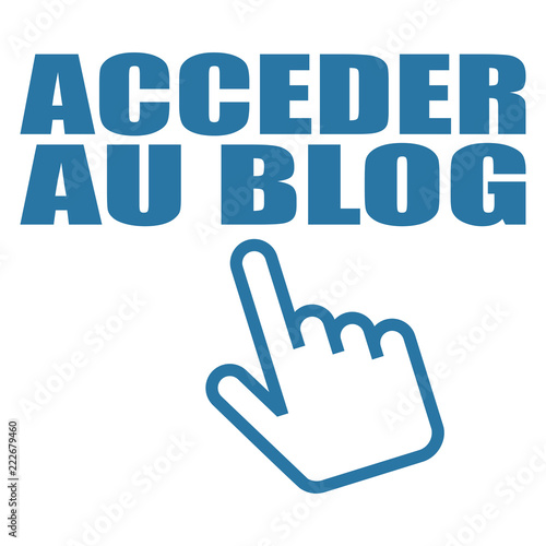 Logo accéder au blog.