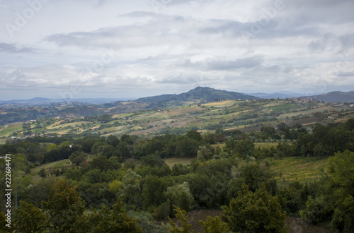 Fototapeta Naklejka Na Ścianę i Meble -  summer landscape of Italy
