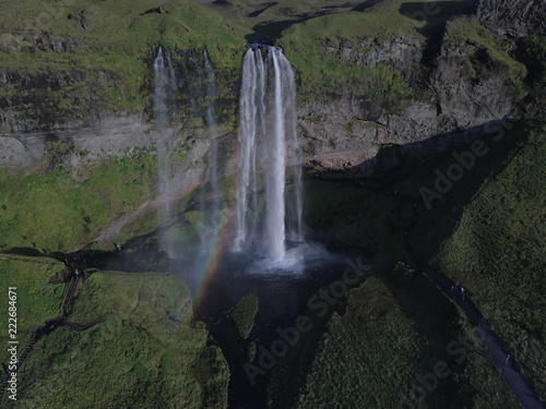 Island aus der Luft