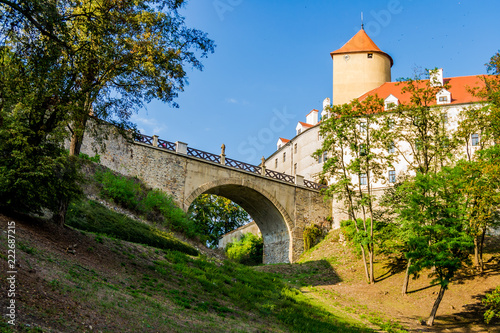 The bridge of the Veveří Castle