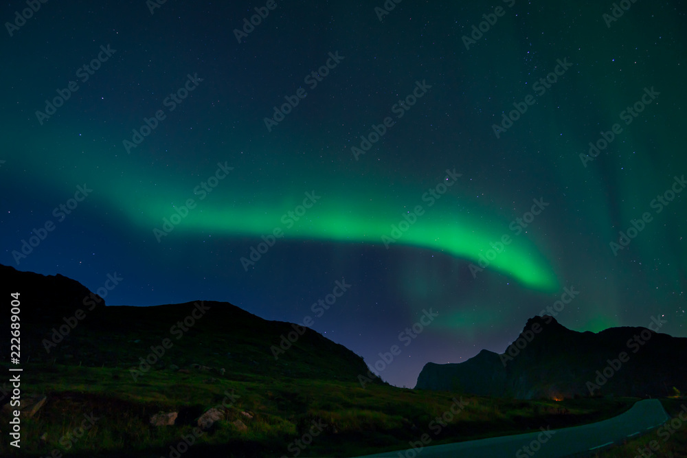 Northern Lights in Lofoten, Norway