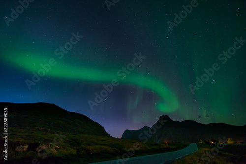 Northern Lights in Lofoten, Norway © Anthony