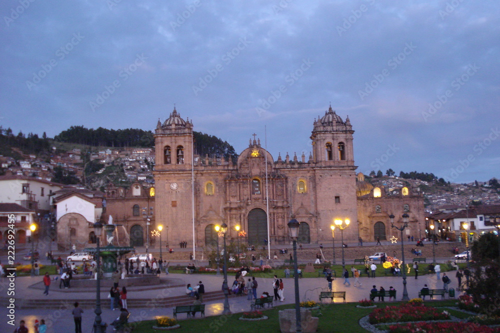 Plaza del Cuzco - Perú - Catedral