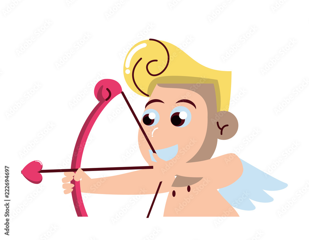 Obraz premium Cupid with arch
