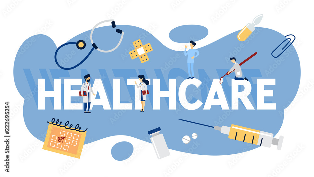 Fototapeta premium Healthcare concept. Idea of doctor consultation and medical treatment