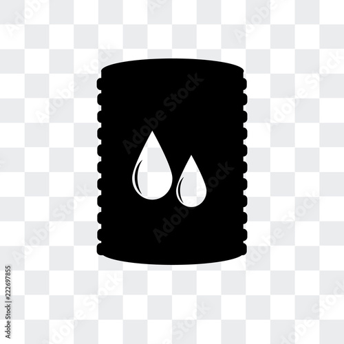 bio fuel icon isolated on transparent background. Modern and editable bio fuel icon. Simple icons vector illustration.