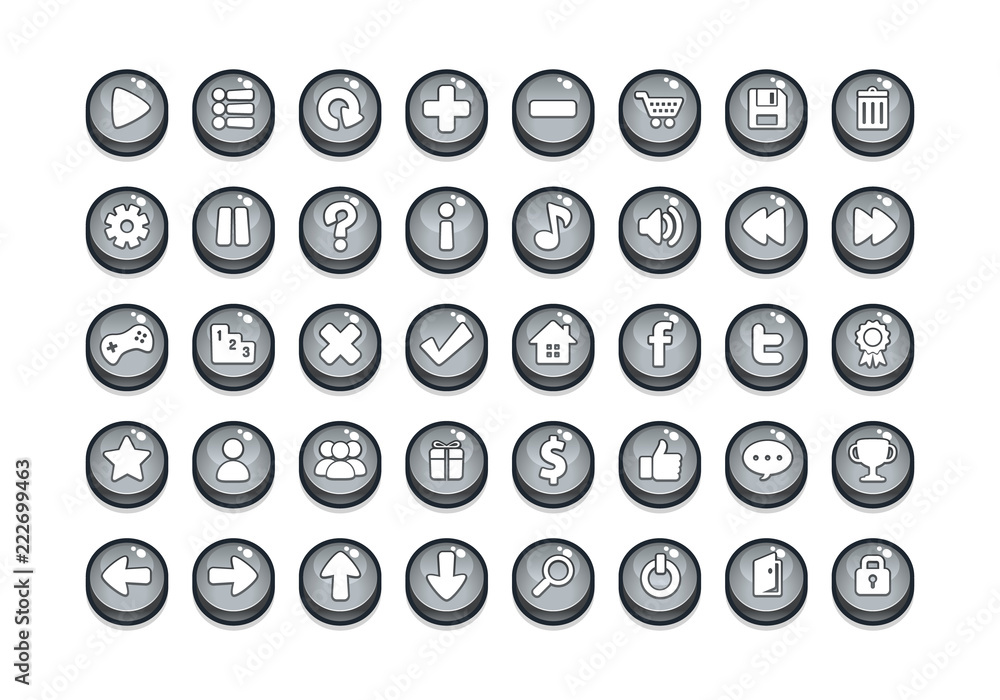 Game Button Templates Game Button Templates