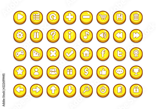 Game Button Templates