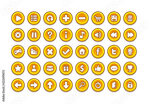 Game Button Templates