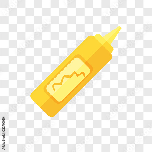 mustard icons isolated on transparent background. Modern and editable mustard icon. Simple icon vector illustration.