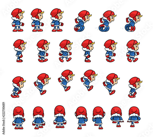 Eskimo Boy Game Sprites