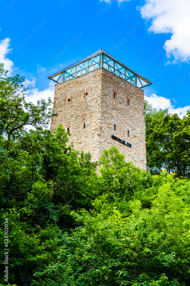 The Black Tower in Brasov, Transylvania, Romania
