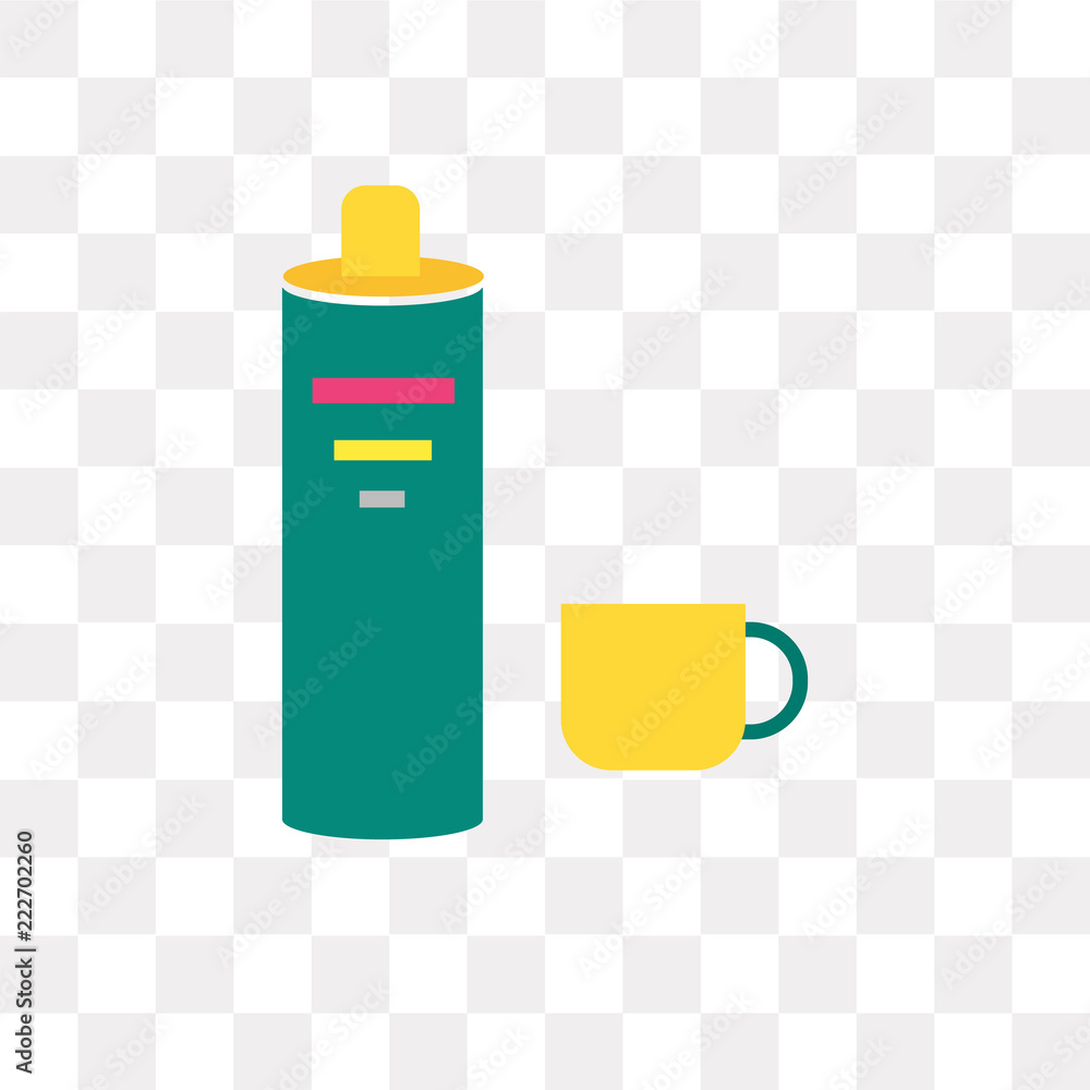 Obraz na płótnie thermo icon on transparent background