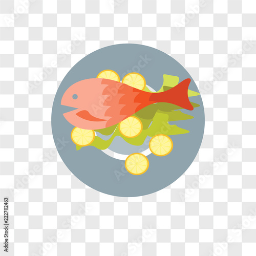 fish food icons isolated on transparent background. Modern and editable fish food icon. Simple icon vector illustration.
