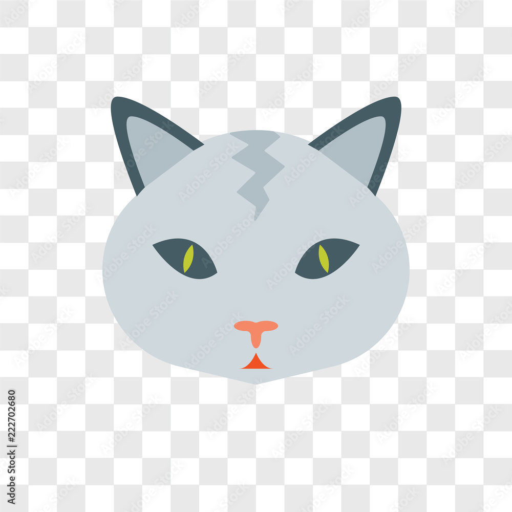 Cat Cute Face Cartoon Vector, Cat, Cartoon, Cat Face Icon PNG and