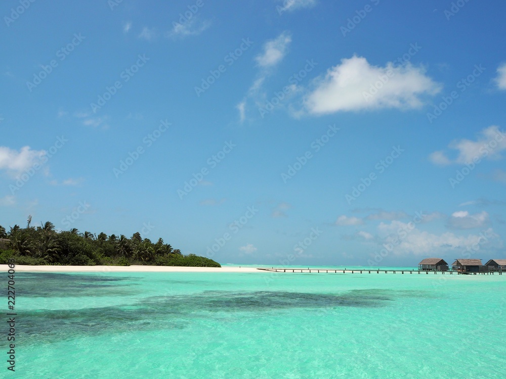 Fototapeta premium the resort in Maldives