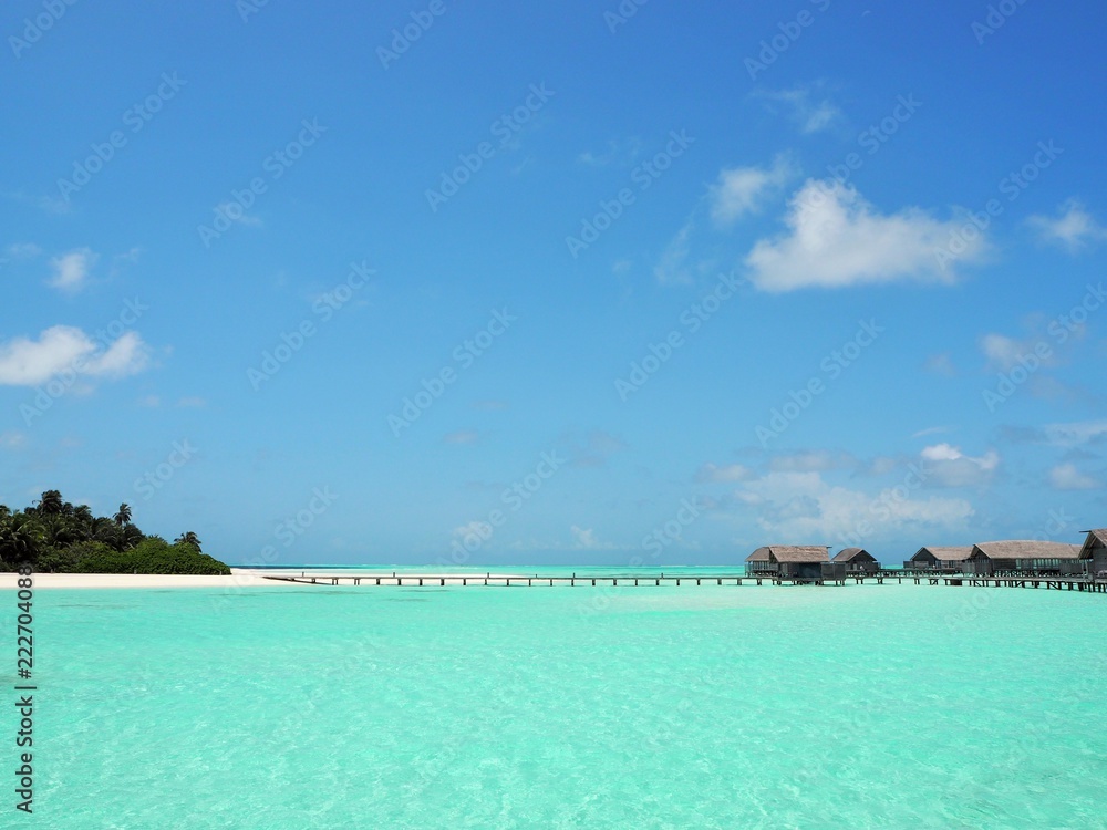 the resort in Maldives