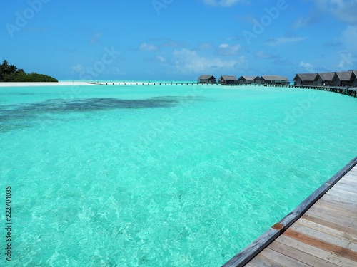 Fototapeta Naklejka Na Ścianę i Meble -  the resort in Maldives