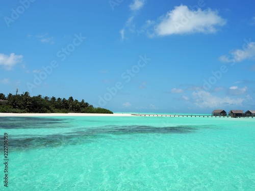 Fototapeta Naklejka Na Ścianę i Meble -  the resort in Maldives
