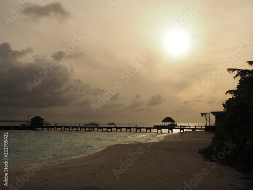 sunser in Maldives © Twill
