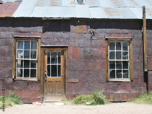 windows in Bodie ghost town