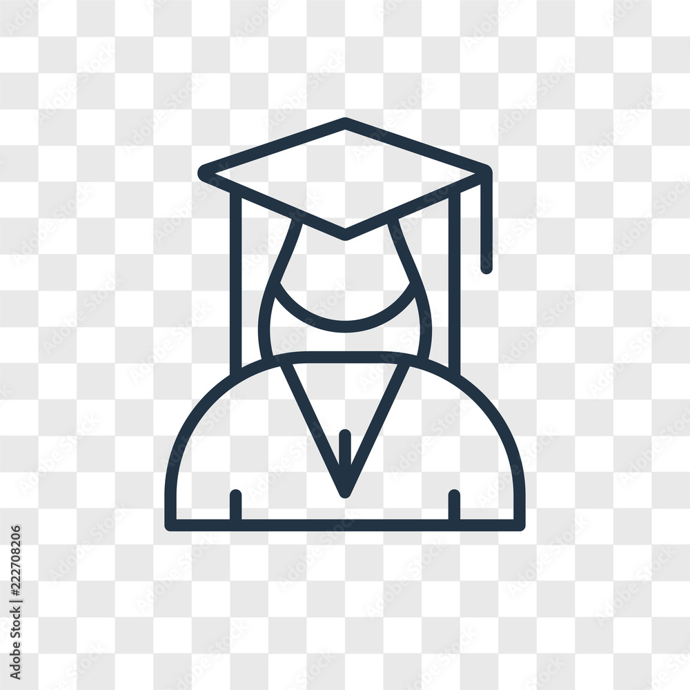 student icons isolated on transparent background. Modern and editable student icon. Simple icon vector illustration. student icons isolated on transparent background. Modern and editable student icon. Simple icon vector illustration.