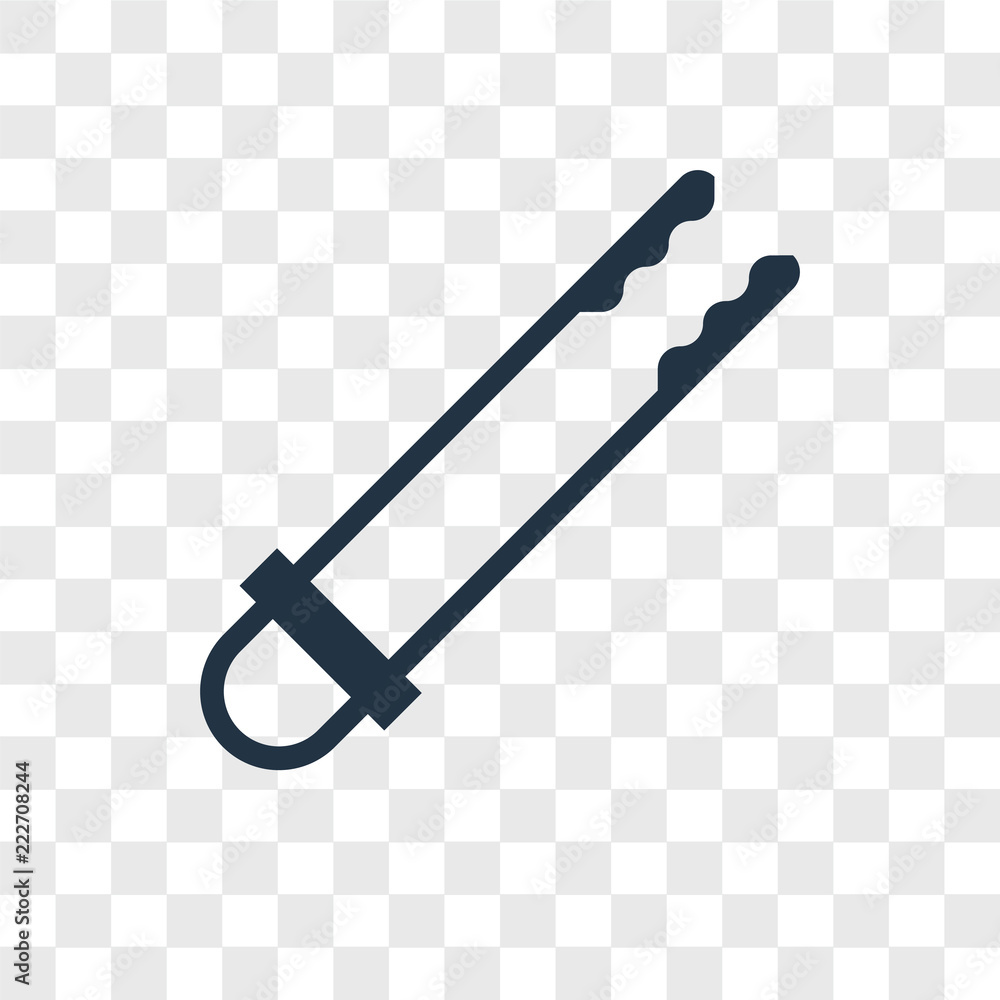 tongs icons isolated on transparent background. Modern and editable tongs icon. Simple icon vector illustration. tongs icons isolated on transparent background. Modern and editable tongs icon. Simple icon vector illustration.