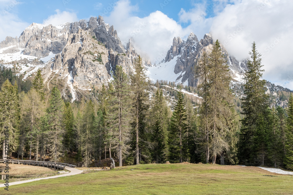 Dolomites Italy, nature and landscape