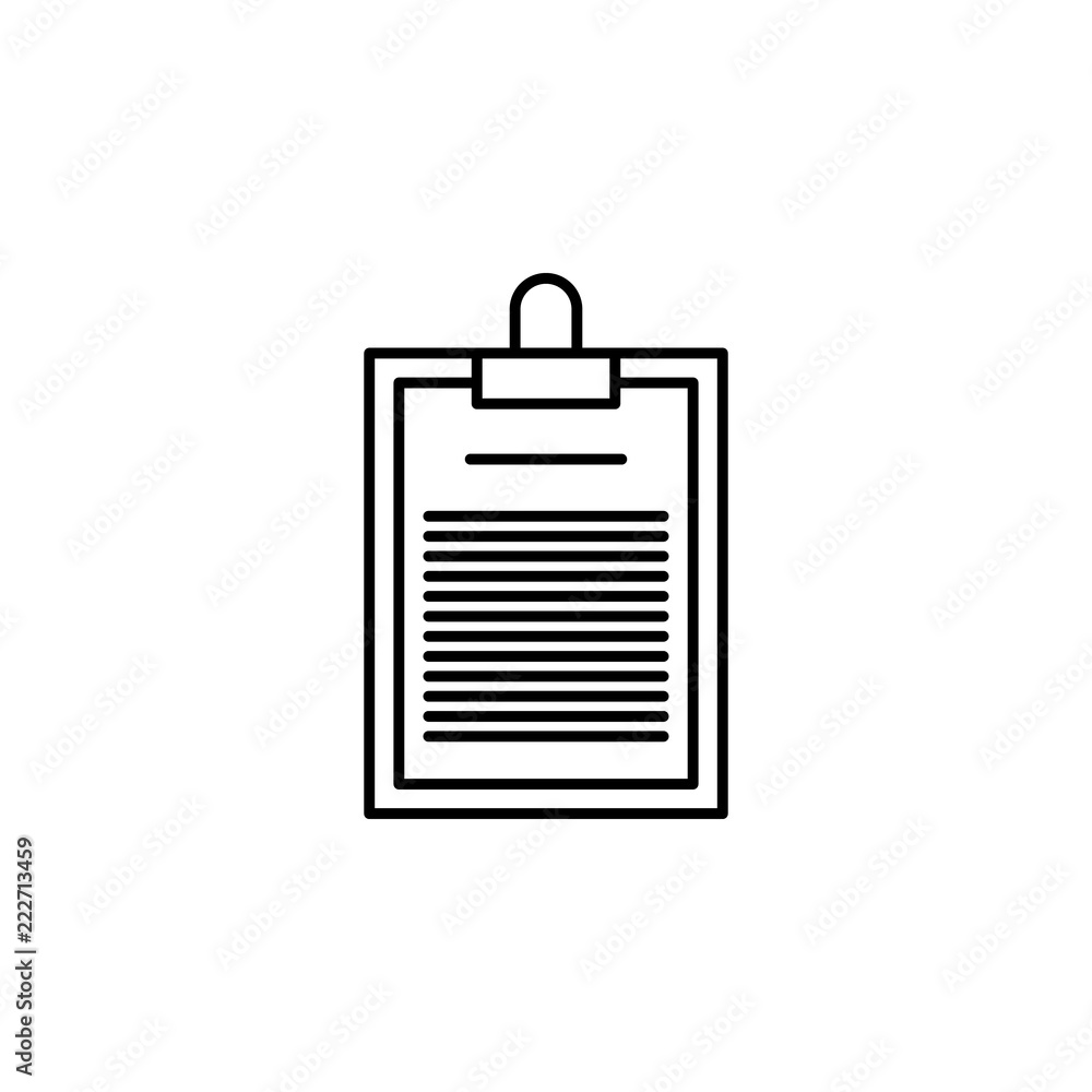 clipboard icon. Element of plastic surgery icon for mobile concept and web apps. Thin line clipboard icon can be used for web and mobile clipboard icon. Element of plastic surgery icon for mobile concept and web apps. Thin line clipboard icon can be used for web and mobile