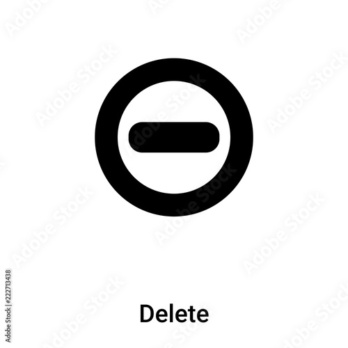 Delete icon vector isolated on white background, logo concept of Delete sign on transparent background, black filled symbol Free Download Delete icon vector isolated on white background, logo concept of Delete sign on transparent background, black filled symbol - GFXLoad