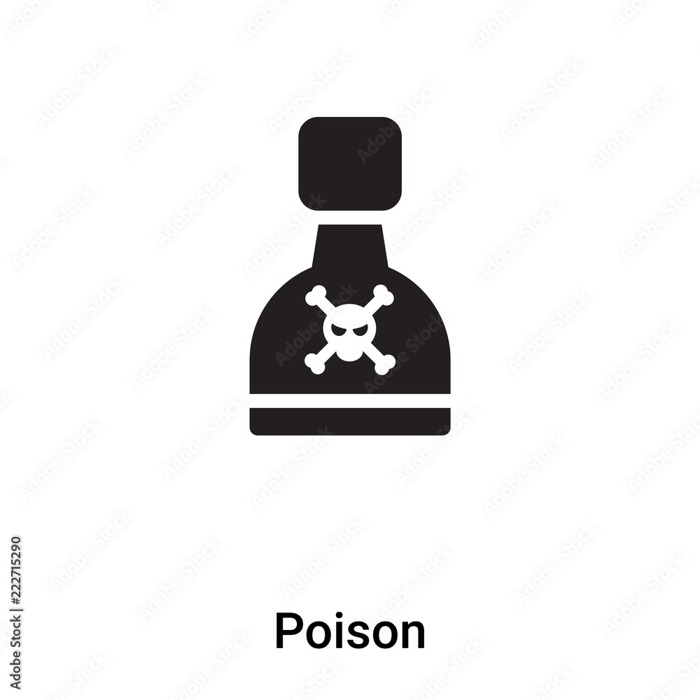 Poison Icon Vector Isolated On White Background Logo Concept Of Poison 1000 F 222715290 VGJp5Wfq1x0DicjdUSlgUL88a5c2nt5Z