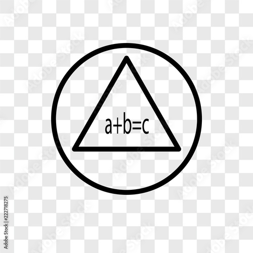 pi icons isolated on transparent background. Modern and editable pi icon. Simple icon vector illustration.