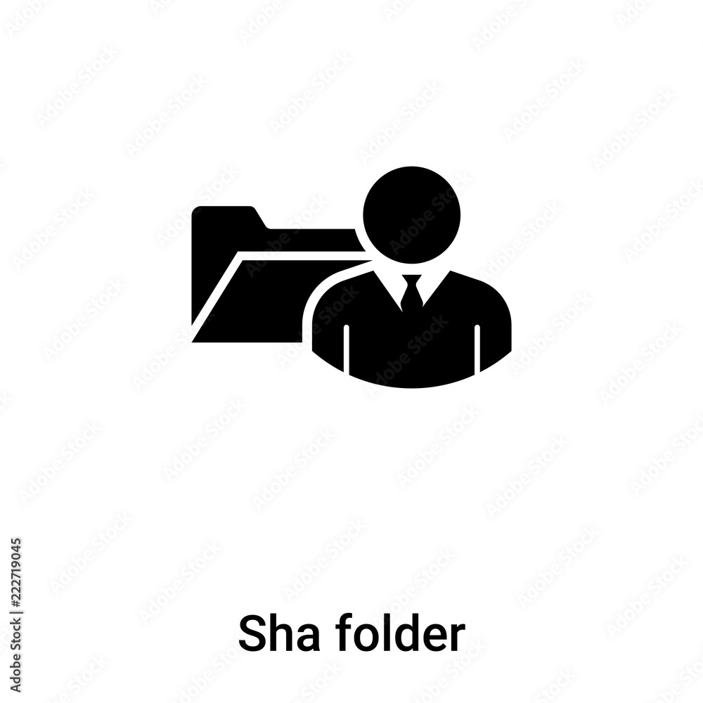 Shared folder icon vector isolated on white background, logo concept of Shared folder sign on transparent background, black filled symbol Shared folder icon vector isolated on white background, logo concept of Shared folder sign on transparent background, black filled symbol