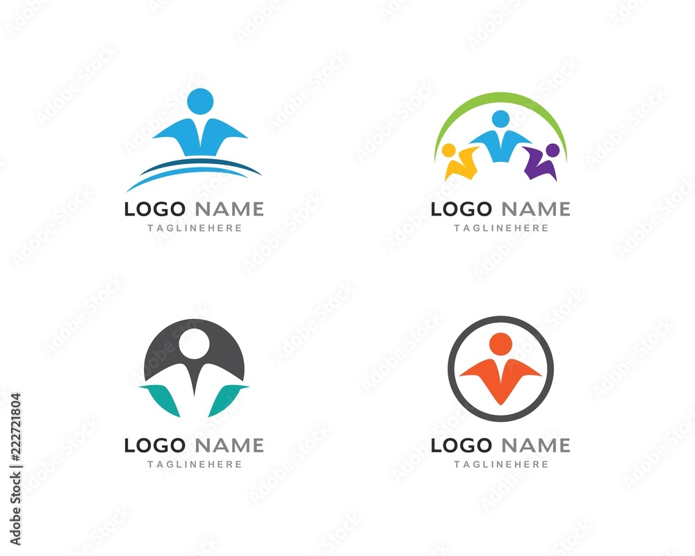 success people logo vector success people logo vector