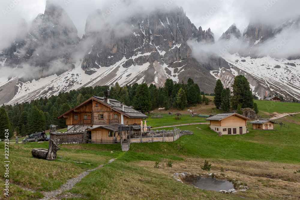 Dolomites Italy, nature and landscape