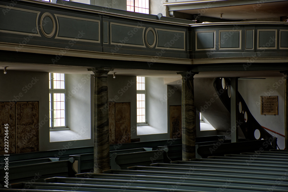 Fototapeta premium beautiful old Church of Ansbach