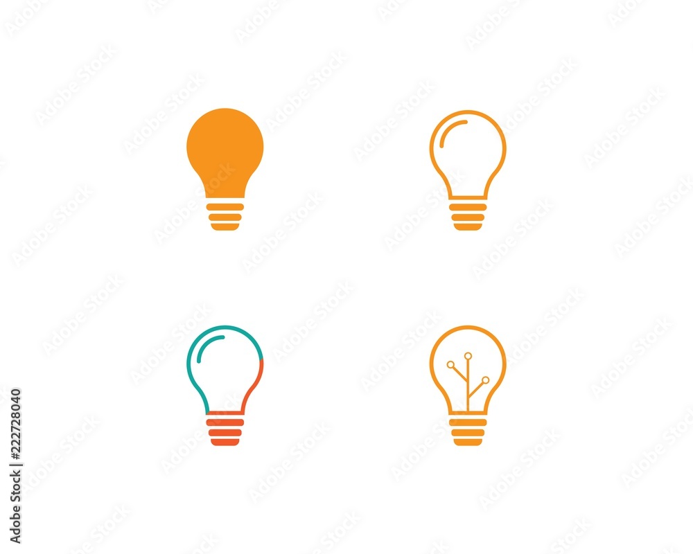 bulb logo vector bulb logo vector