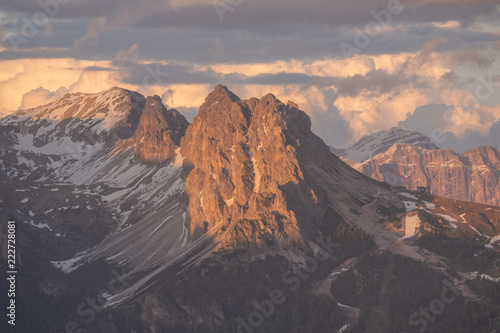 Obraz Dolomity, fotografia włoska latem