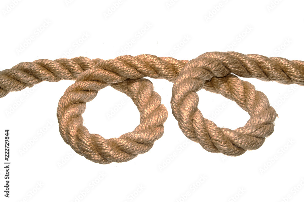 rope isolated on white background rope isolated on white background