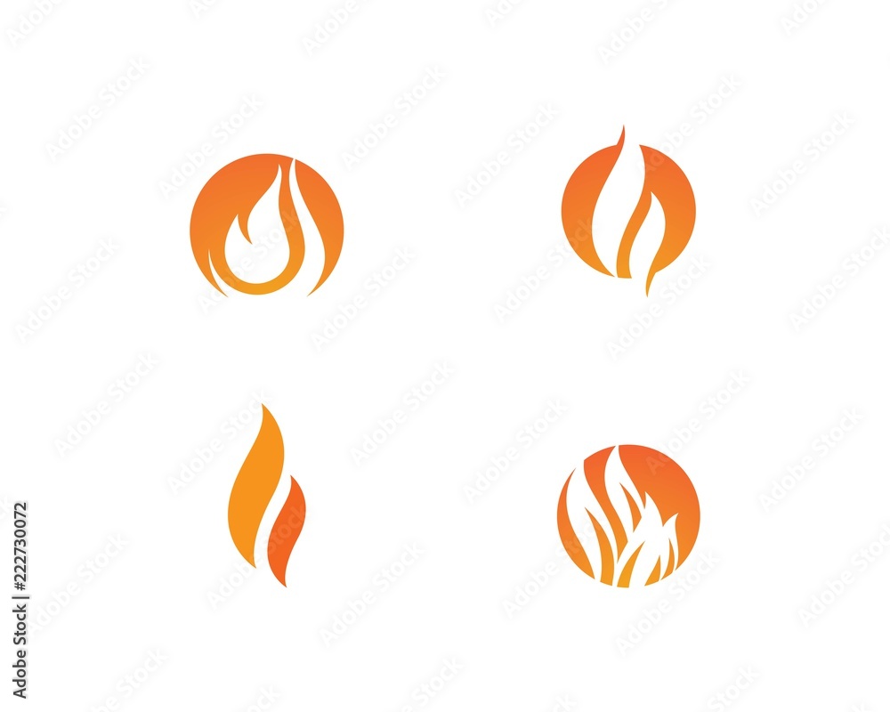 Fire flame Logo Template Fire flame Logo Template
