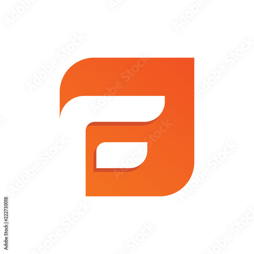 Letter F logo