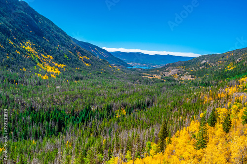 Beautiful Fall Hike in Aspens in Grand Lake  Colorado
