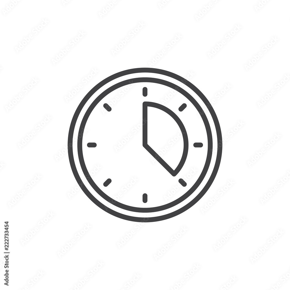 Time planning outline icon. linear style sign for mobile concept and web design. Clock time simple line vector icon. Symbol, logo illustration. Pixel perfect vector graphics Time planning outline icon. linear style sign for mobile concept and web design. Clock time simple line vector icon. Symbol, logo illustration. Pixel perfect vector graphics