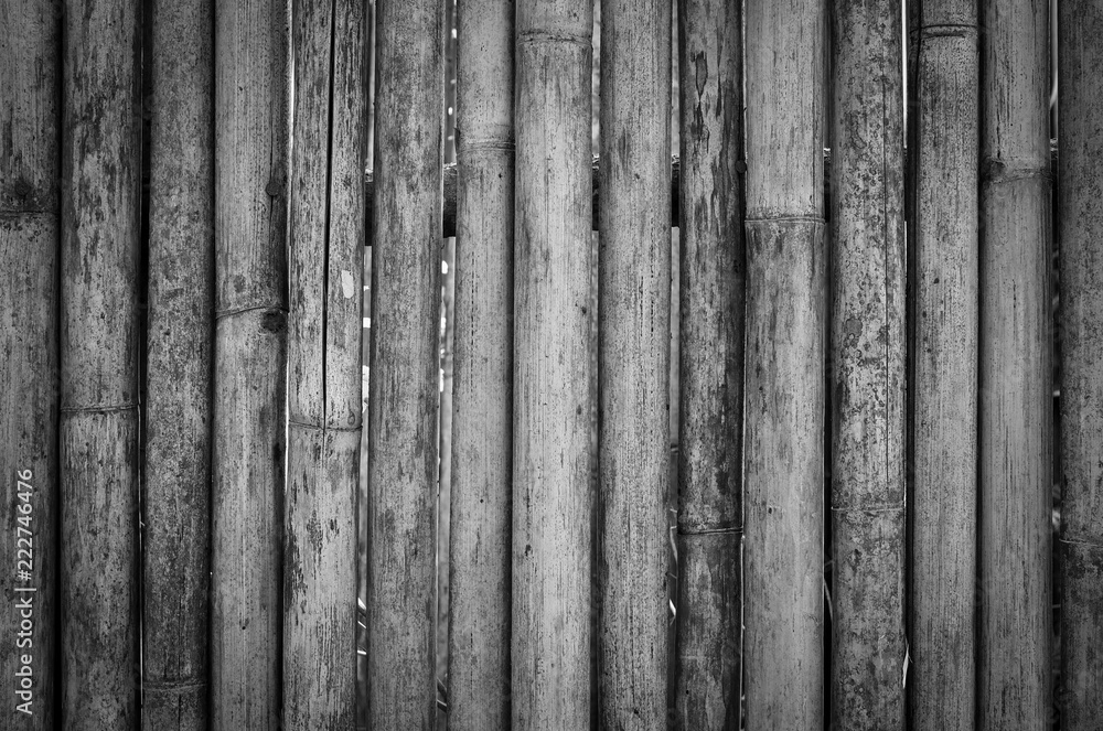 bamboo fence background, black and white bamboo fence background, black and white