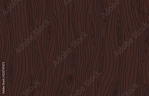 Dark brown wenge wood texture. Wooden vector background