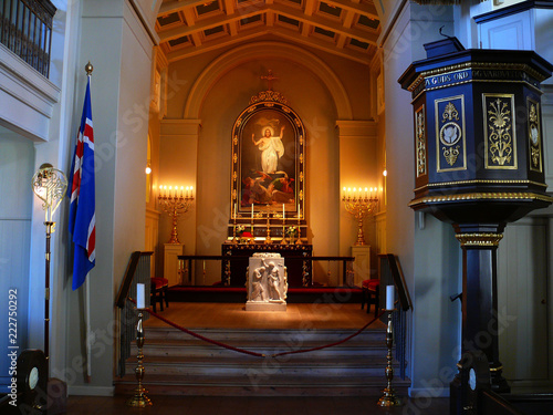 Der Altar der Domkirkja