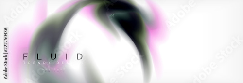 Abstract background holographic liquid colors design